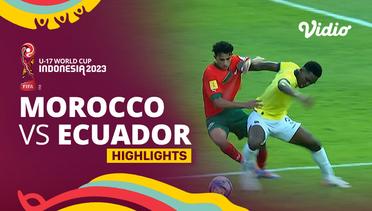 Morocco vs Ecuador - Highlights | FIFA U-17 World Cup Indonesia 2023