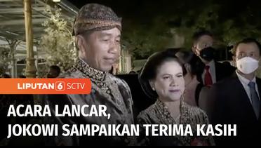 Ucapan Terima Kasih Jokowi kepada Rakyat Atas Lancarnya Pernikahan Kaesang-Erina | Liputan 6