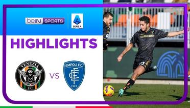 Match Highlights | Venezia 1 vs 1 Empol | Serie A 2021/2022