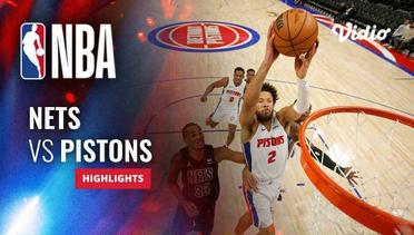 Brooklyn Nets vs Detroit Pistons - Highlights | NBA Regular Season 2023/24