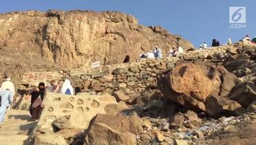 Jabal Nur dan Gua Hira Tempat Rasulullah Menerima Wahyu
