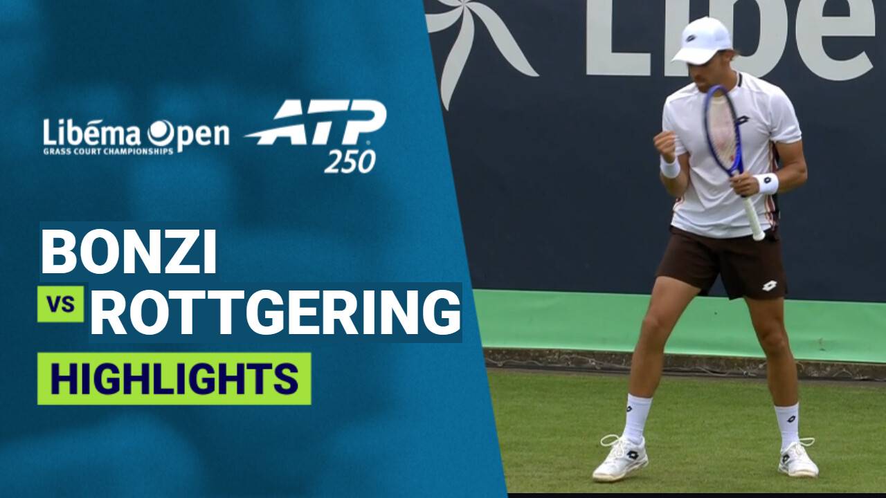 Benjamin Bonzi vs Mees Rottgering - Round 1 (Court 1) - ATP 250: Libema Open 2026