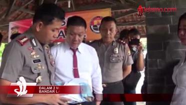 Dalam 2 Minggu Satuan Reserse Narkoba Polresta Bandar Lampung Tangkap 26