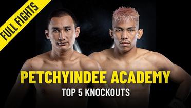 Petchyindee Academy’s Top 5 Knockouts - ONE Full Fights