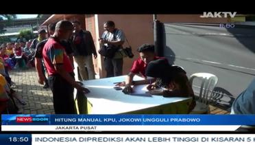 Hitung Manual KPU Jokowi Unggul Prabowo