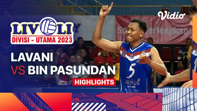 Putra: Lavani vs BIN Pasundan - Highlights | Livoli Divisi Utama 2023