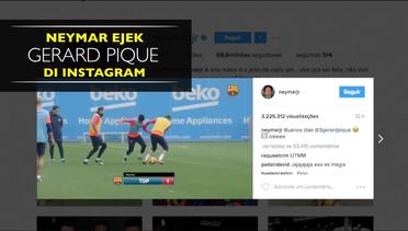 Momen Neymar Mengejek Pique di Instagram