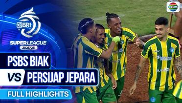 PSBS Biak VS Persijap Jepara - Full Highlights | BRI Super League 2025/26