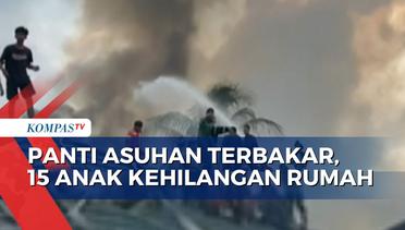 Kebakaran Landa Panti Asuhan Putri Al-Amin di Banjarmasin, 15 Anak Kehilangan Tempat Tinggal!