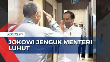 Jenguk Luhut di Singapura, Jokowi: Kondisinya Sudah Membaik