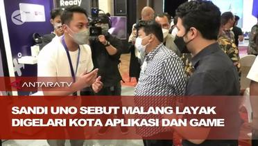 Sandi Uno sebut Malang layak digelari kota aplikasi dan game