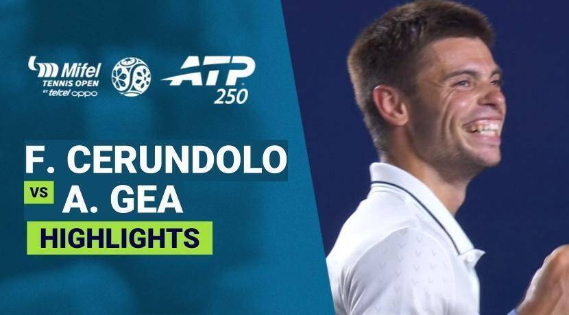 Francisco Cerundolo vs Arthur Gea - Quarterfinal | ATP 250: Mifel Tennis Open by Telcel Oppo 2026