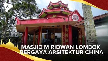 Menengok Masjid M Ridwan Bergaya Arsitektur China di Pulau Seribu Masjid