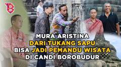 Sosok PAK MURA, dulu tukang sapu sekarang jadi pemandu wisata di Candi Borobudur