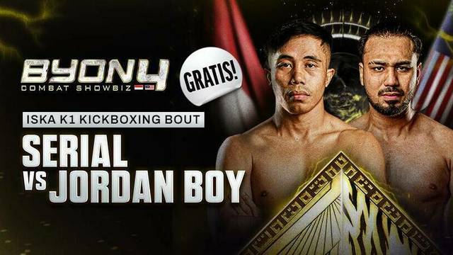 Serieal Efendy vs Jordan Boy - Full Match | ISKA K1 Kickboxing Bout | Byon Combat Showbiz Vol.4
