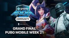 Grand Final Week 21 - PUBG Mobile - 19 Agustus 2021