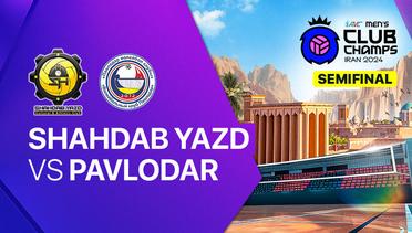 Semifinal: Shahdab Yazd Cultural and Athletic Club vs Pavlodar Volleyball Club - Full Match | 2024 Asian Men's Club Volleyball Championship