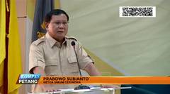 Prabowo Subianto menyebut langkah pemerintah mengirimkan bantuan kepada etnis Rohingya 