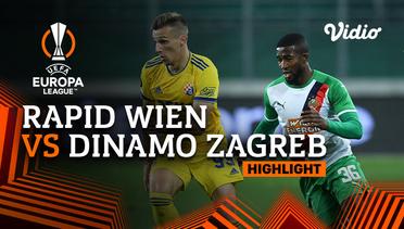 Highlight - Rapid Wien vs Dinamo Zagreb | UEFA Europa League 2021/2022