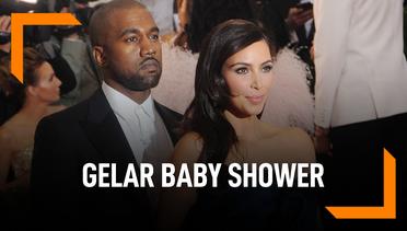 Kim Kardashian Gelar Baby Shower Gunakan Ganja