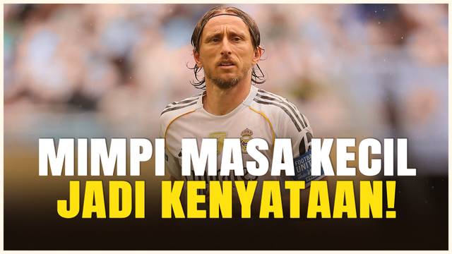 Luka Modric Gabung AC Milan Setelah 13 Tahun di Real Madrid