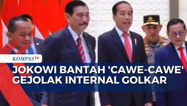 Ajak Luhut dan Bahlil ke Tiongkok, Jokowi Bantah 'Cawe-Cawe' Gejolak Internal Golkar
