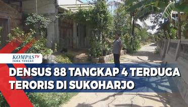 Densus 88 Tangkap 4 Terduga Teroris di Sukoharjo