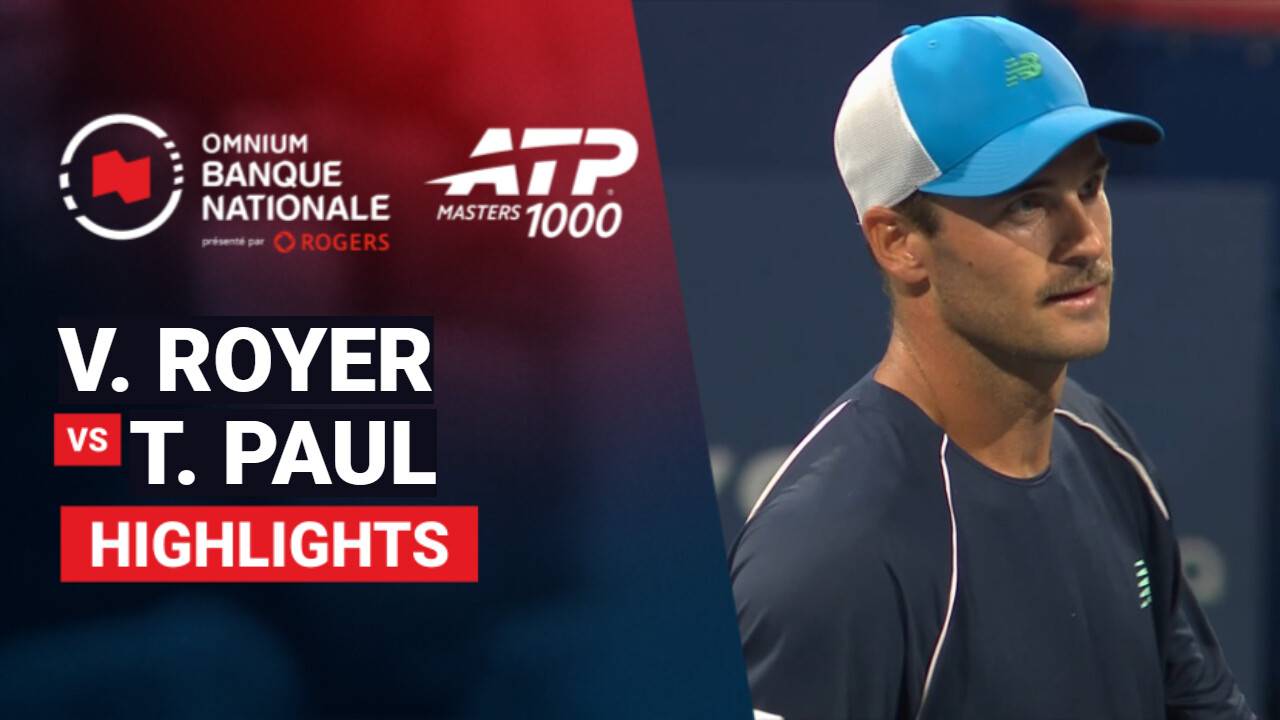 Valentin Royer vs Tommy Paul - Round 2 (Rogers Court) | ATP 1000: National Bank Open presented by Rogers 2026