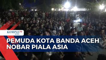 Semarak Pemuda Kota Banda Aceh Nobar Piala Asia