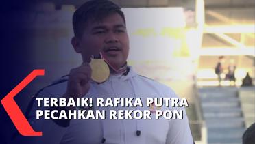 Atlet Lempar Martil Rafika Putra Pecahkan Rekor PON