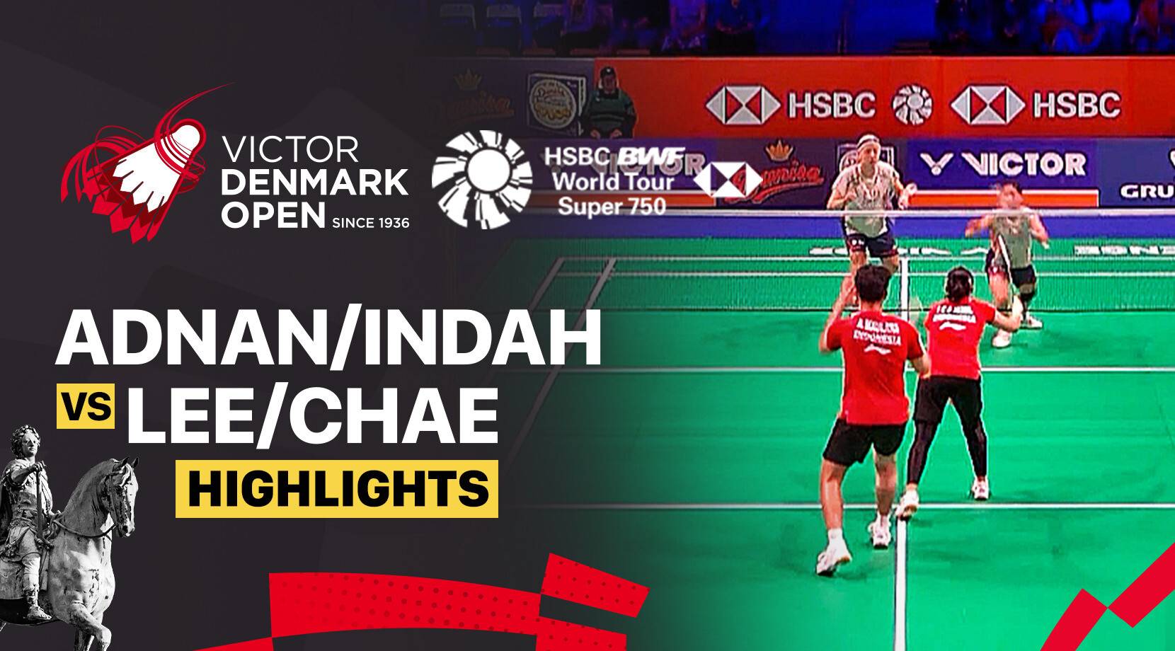 Adnan Maulana/Indah Cahya Sari Jamil (INA) vs Lee Jongmin/Chae Yu Jung (KOR) - Mixed Doubles Round of 16 | VICTOR Denmark Open 2025