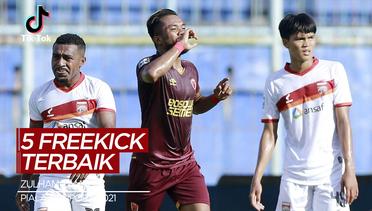 TikTok Bola.com, 5 Free Kick Terbaik Babak Grup Piala Menpora 2021, Salah Satunya Zulham Zamrun