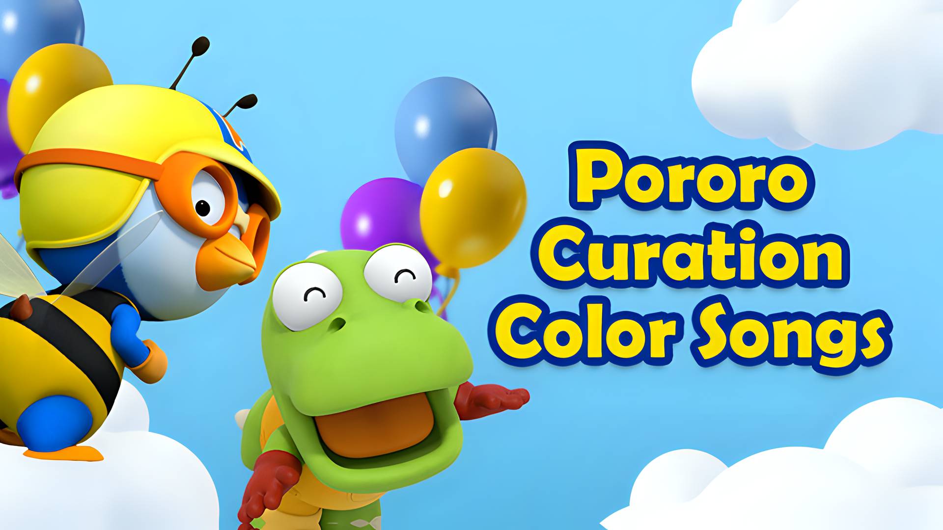 Pororo Curation Color Songs