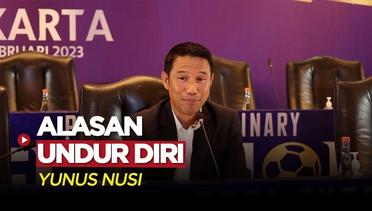 Alasan Yunus Nusi Mengundurkan Diri dari Wakil Ketua PSSI