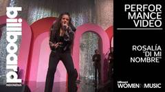 Rosalia Membawakan “Di Mi Nombre” Live di the Honda Stage di Billboard Women in Music
