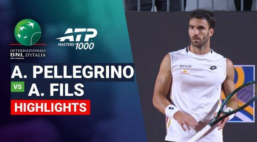 Andrea Pellegrino vs Arthur Fils - Round 2 (BNP Paribas Arena) | ATP 1000: Internazionali BNL d'Italia 2026