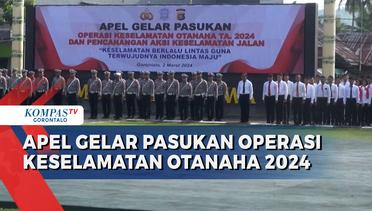 Polda Gorontalo Kerahkan 300 Personil Dalam Oprasi Keselamatan Otanaha 2024