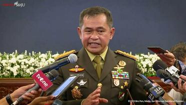 Keterangan Pers KSAD Jenderal TNI Maruli Simanjuntak, Istana Negara, 29 November 2023