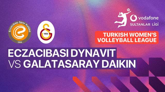 Eczacibasi Dynavit vs Galatasaray Daikin - Full Match | Turkish Women's Volleyball League 2025/26