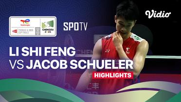 Men's Singles: Li Shi Feng (CHN) vs Jacob Schueler (AUS) - Highlights | Thomas Cup Chengdu 2024 - Men's Doubles