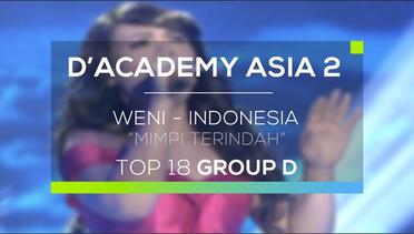 Weni, Indonesia - Mimpi Terindah (D'Academy Asia 2)