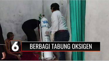 YPP SCTV-Indosiar dan YRKI Bagikan Tabung Oksigen untuk Pasien Isoman Covid-19 di Banten | Liputan 6