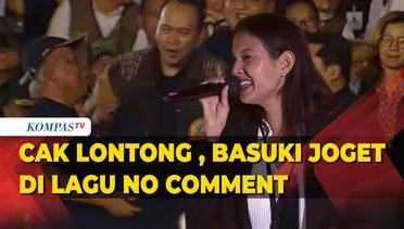 Momen Cak Lontong, Menteri Basuki, Menteri Erick Thohir Ikut Joget saat Aurelie Nyanyikan No Comment