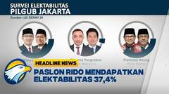 [HEADLINE NEWS 06/11] Saling Salip Elektabiltas Cagub-Cawagub Jakarta
