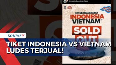 Tiket Laga Kualifikasi Piala Dunia 2026, Indonesia VS Vietnam Ludes Terjual!