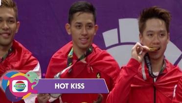 Para Atlet Bulutangkis Peduli Lombok - Hot Kiss