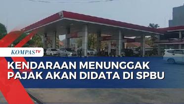 Pemprov Lampung Akan Data Kendaraan Tunggak Pajak di SPBU