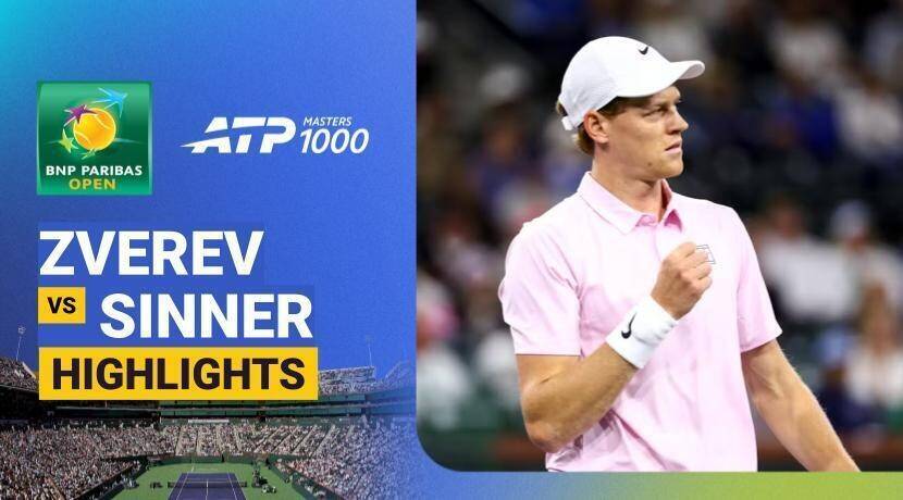 Alexander Zverev vs Jannik Sinner - Semifinals | ATP 1000: BNP Paribas Open 2026