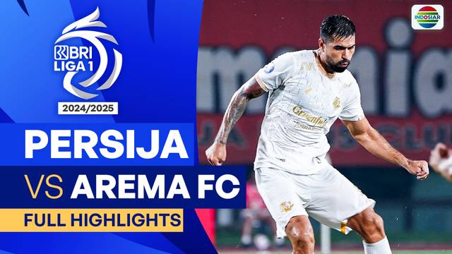 Persija VS Arema FC - Full Highlights | BRI Liga 1 2024/25