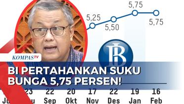 Jaga Nilai Tukar Rupiah dan Kontrol Inflasi, Bank Indonesia Pertahankan Suku Bunga 5,75 Persen!